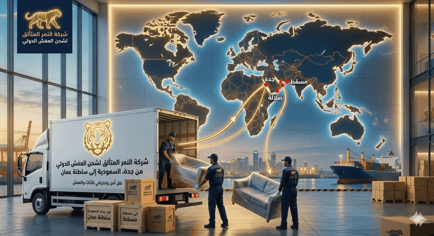شحن عفش من جدة الي سلطنة عمان