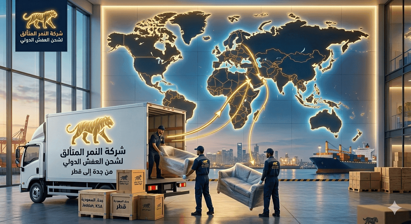 شحن عفش من جدة الي قطر